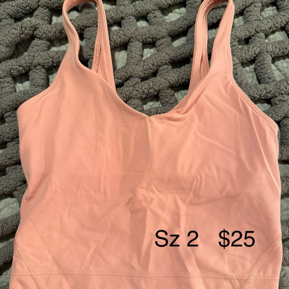 Align pale pink  Tank Top